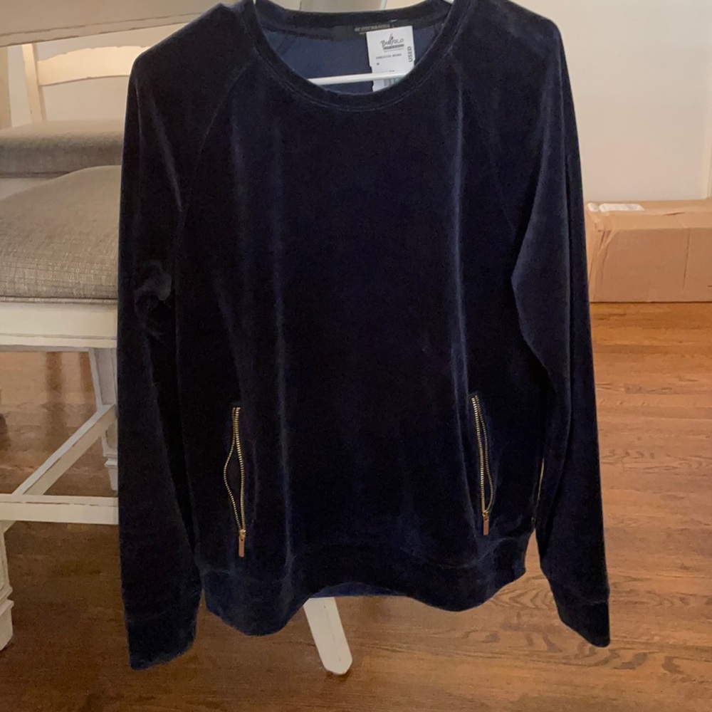 Scotch and Soda Longsleeve velvet sweater